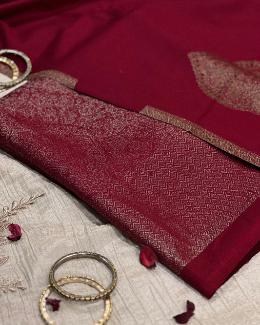 Azmat - Three Piece Unstitched Suit Set