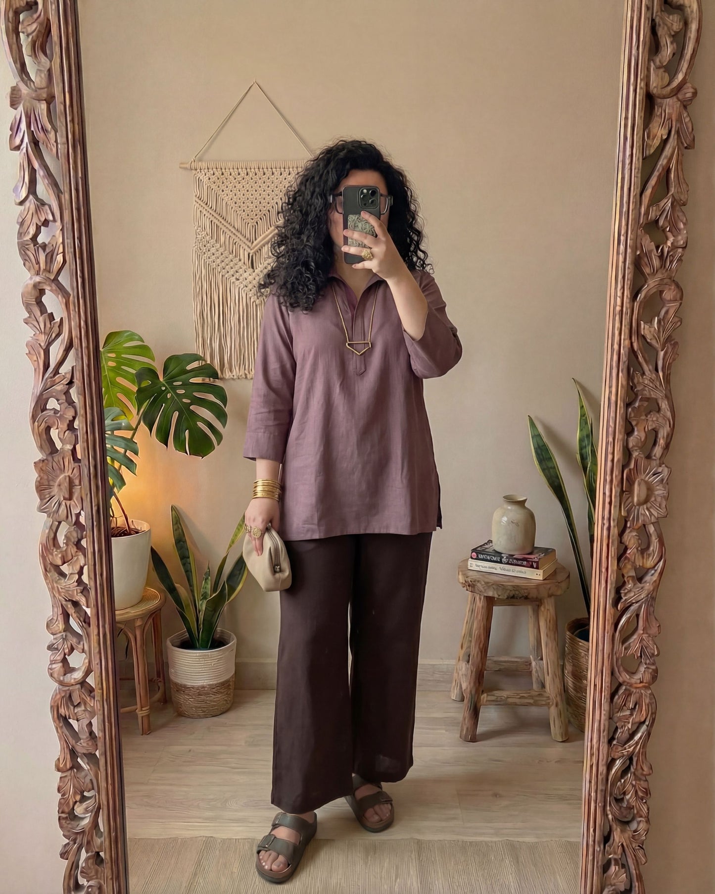 In Between - Relaxed Neutral Tunic