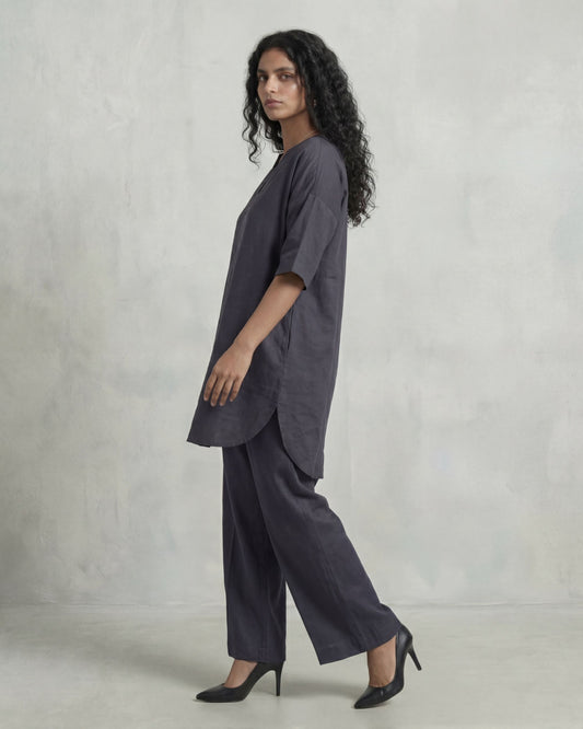 No Second Thoughts - Poplin Cotton Tunic Set