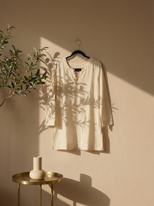 Subtlety - Relaxed Cotton Tunic