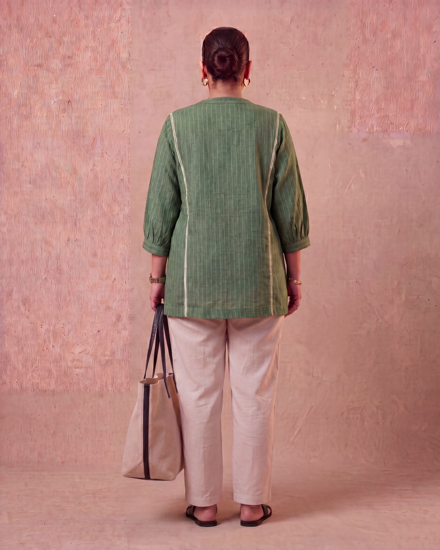 The Greener Side - Linen Tunic