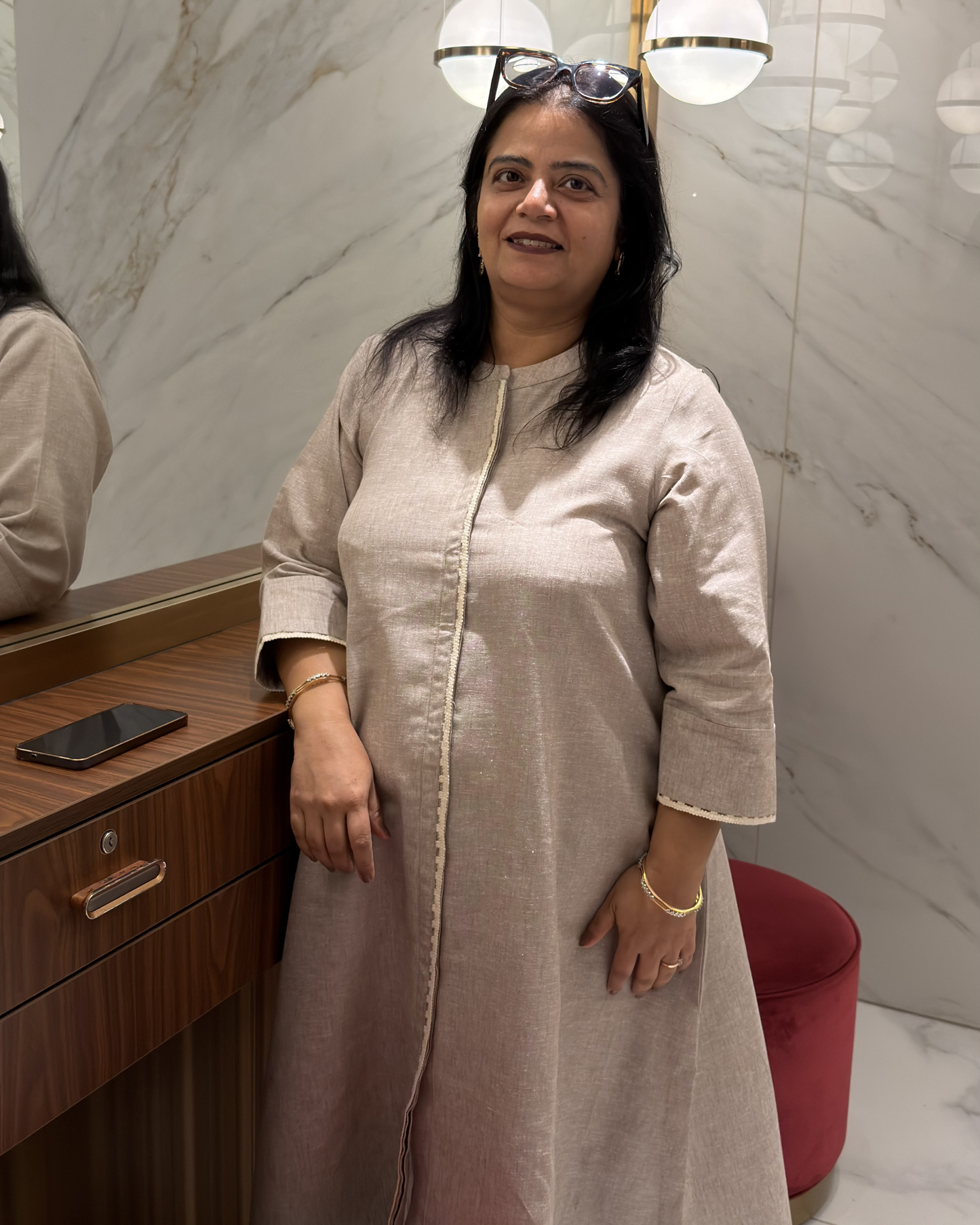 Bread & Butter - Linen Kurta Set