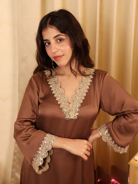 Sheesh The Moment - Farshi Salwar Coord Set