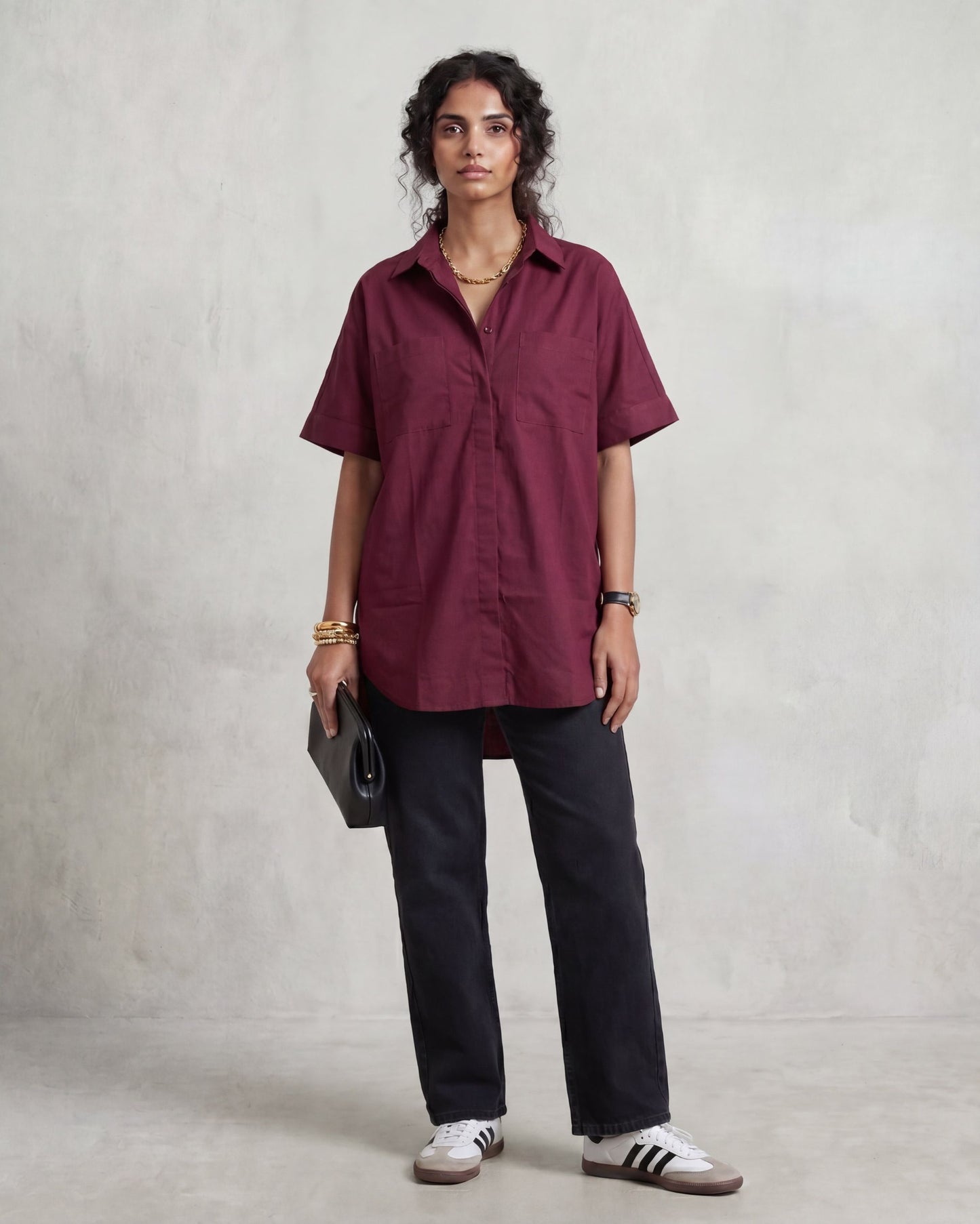 Nothing Extra - Relaxed Boxy Shirt