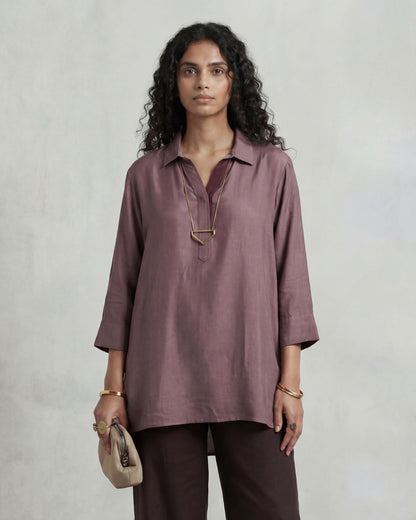 In Between - Relaxed Neutral Tunic