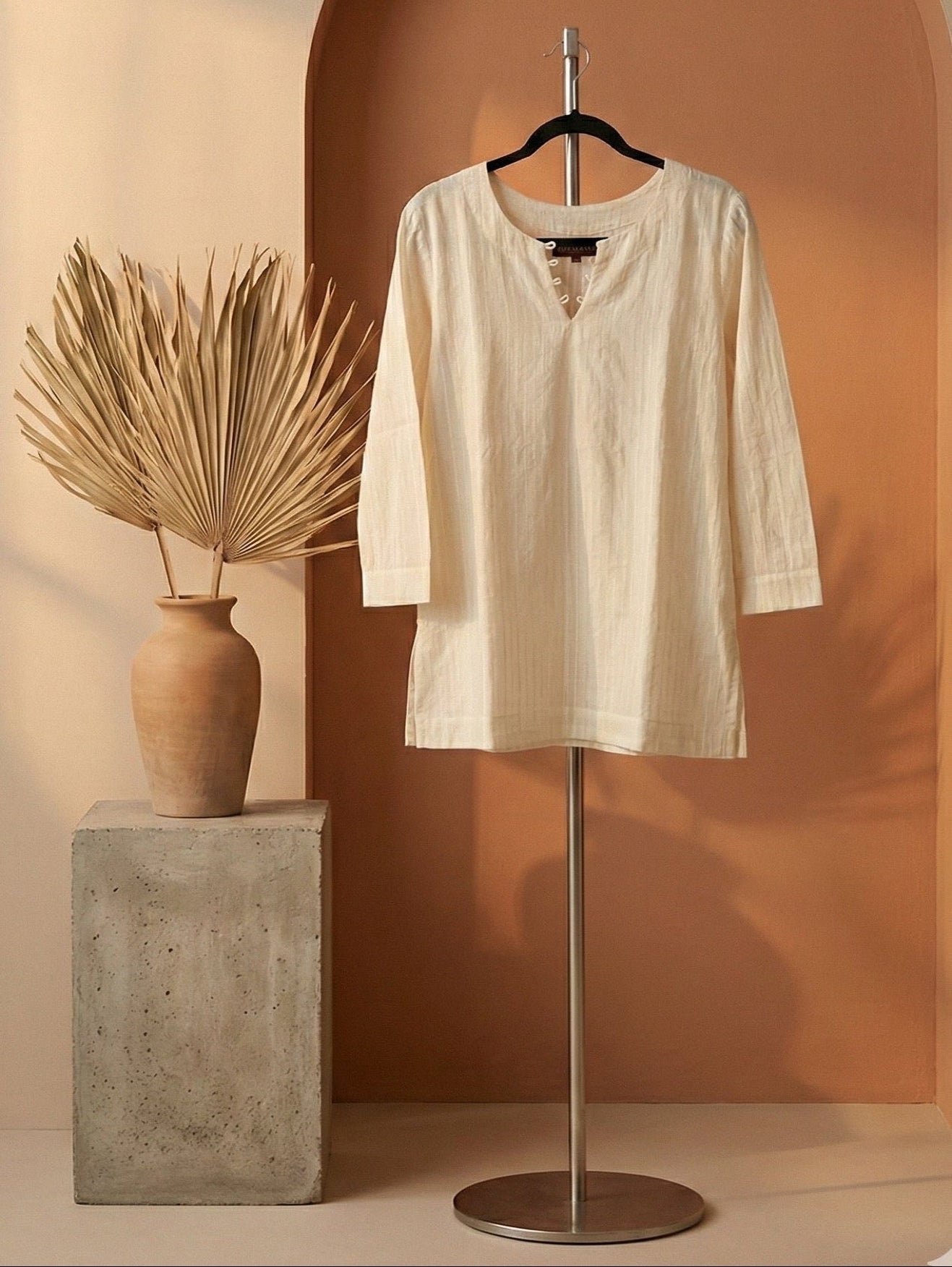 Subtlety - Relaxed Cotton Tunic