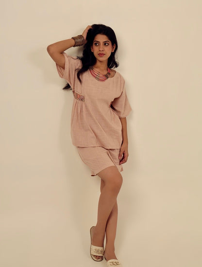 Rosé Roti - Casual Shorts Set For Women