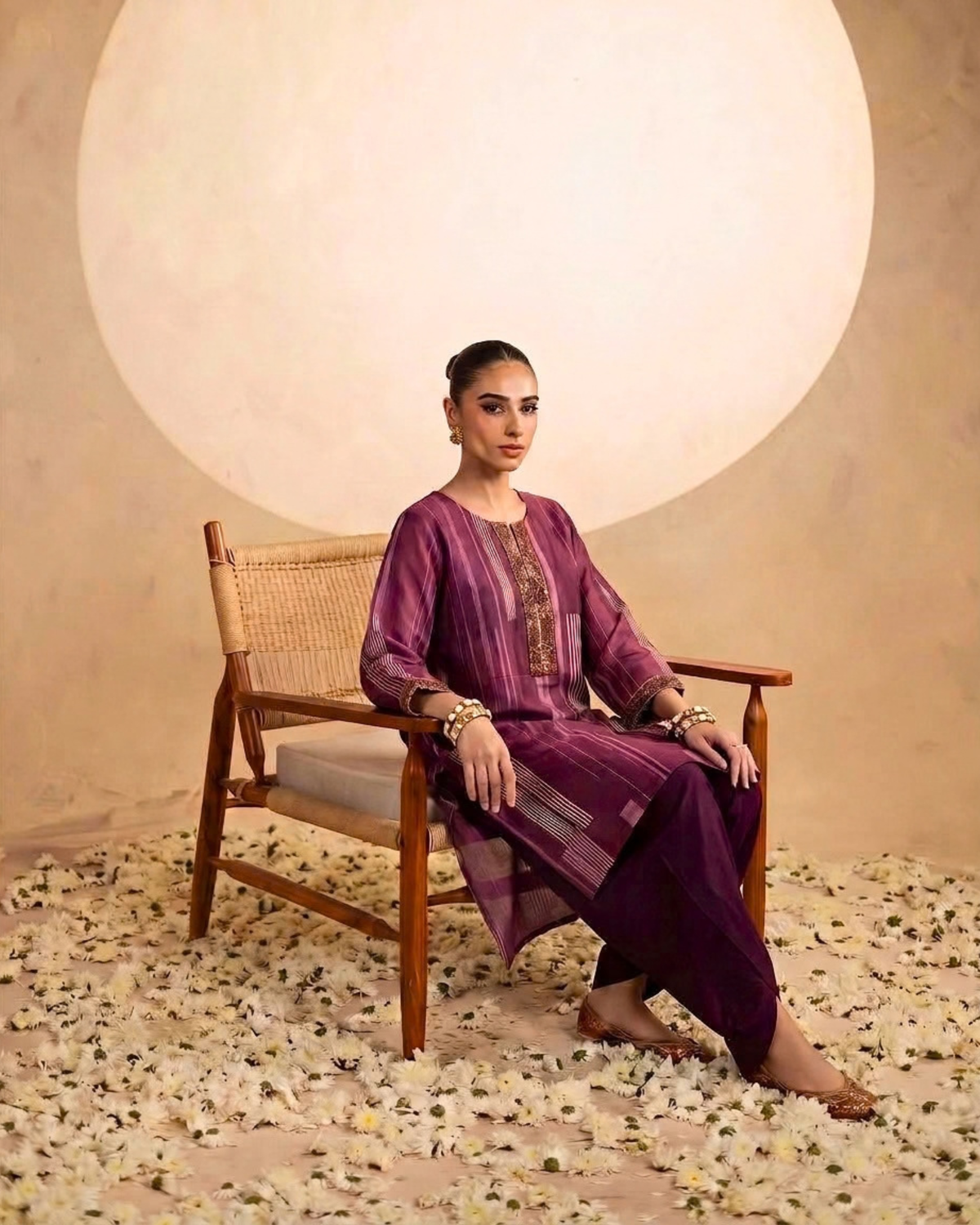 Well, Well, Well – Festive Tunic & Dhoti Pants Set