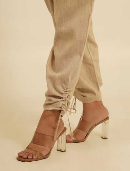 Beige Please - Cotton Kurta Set
