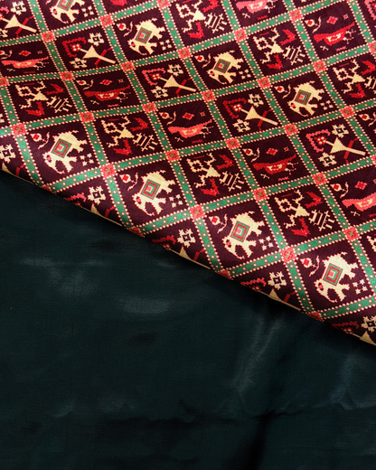 Plot Twist – Patola Print Unstitched Set