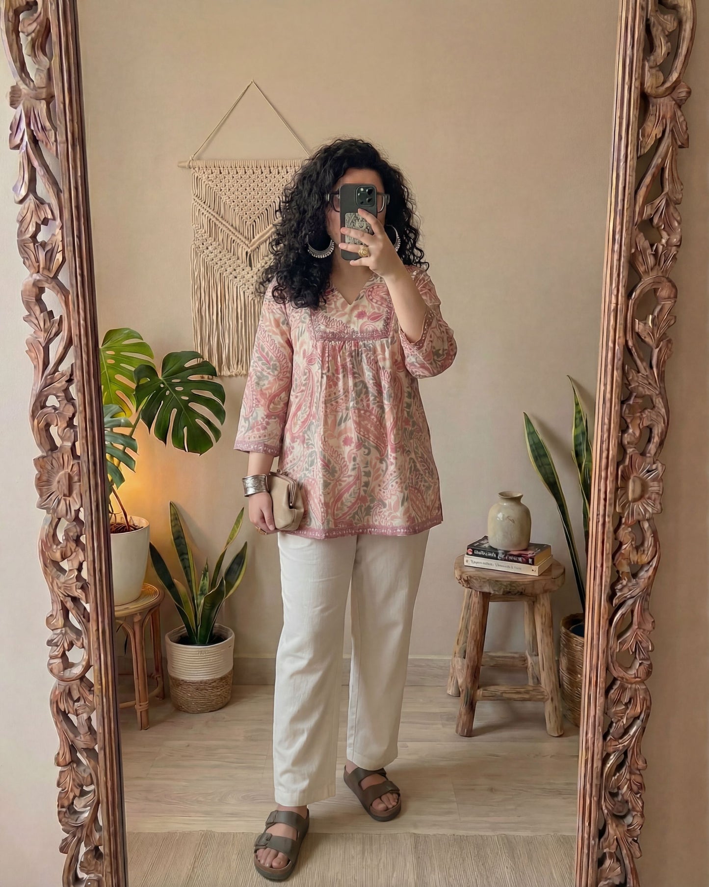 As It Is - Printed Cotton Tunic