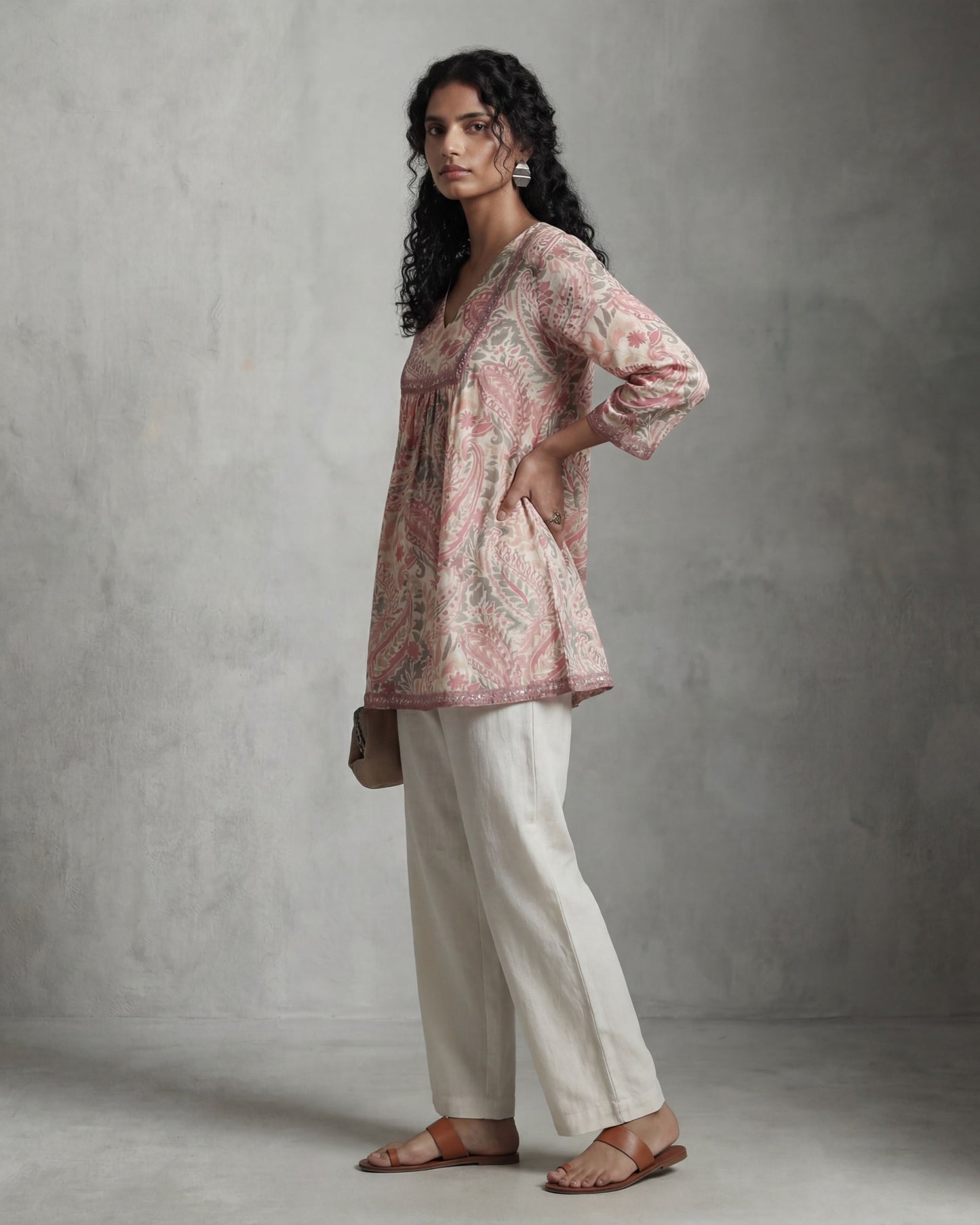 As It Is - Printed Cotton Tunic