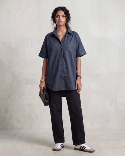 Nothing Extra - Relaxed Boxy Shirt
