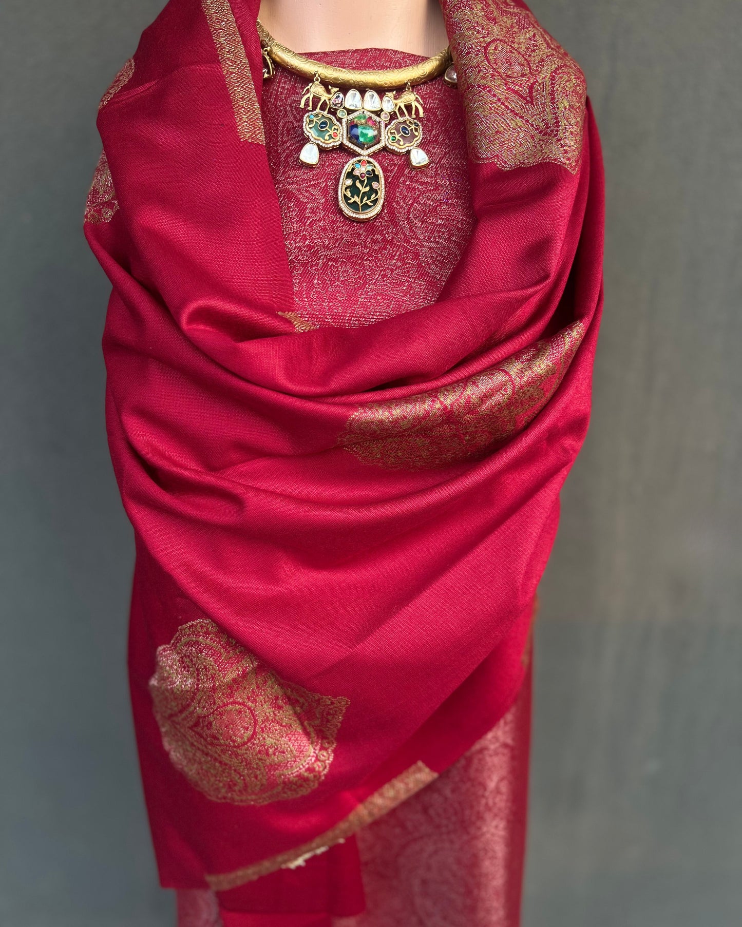 Azmat - Three Piece Unstitched Suit Set