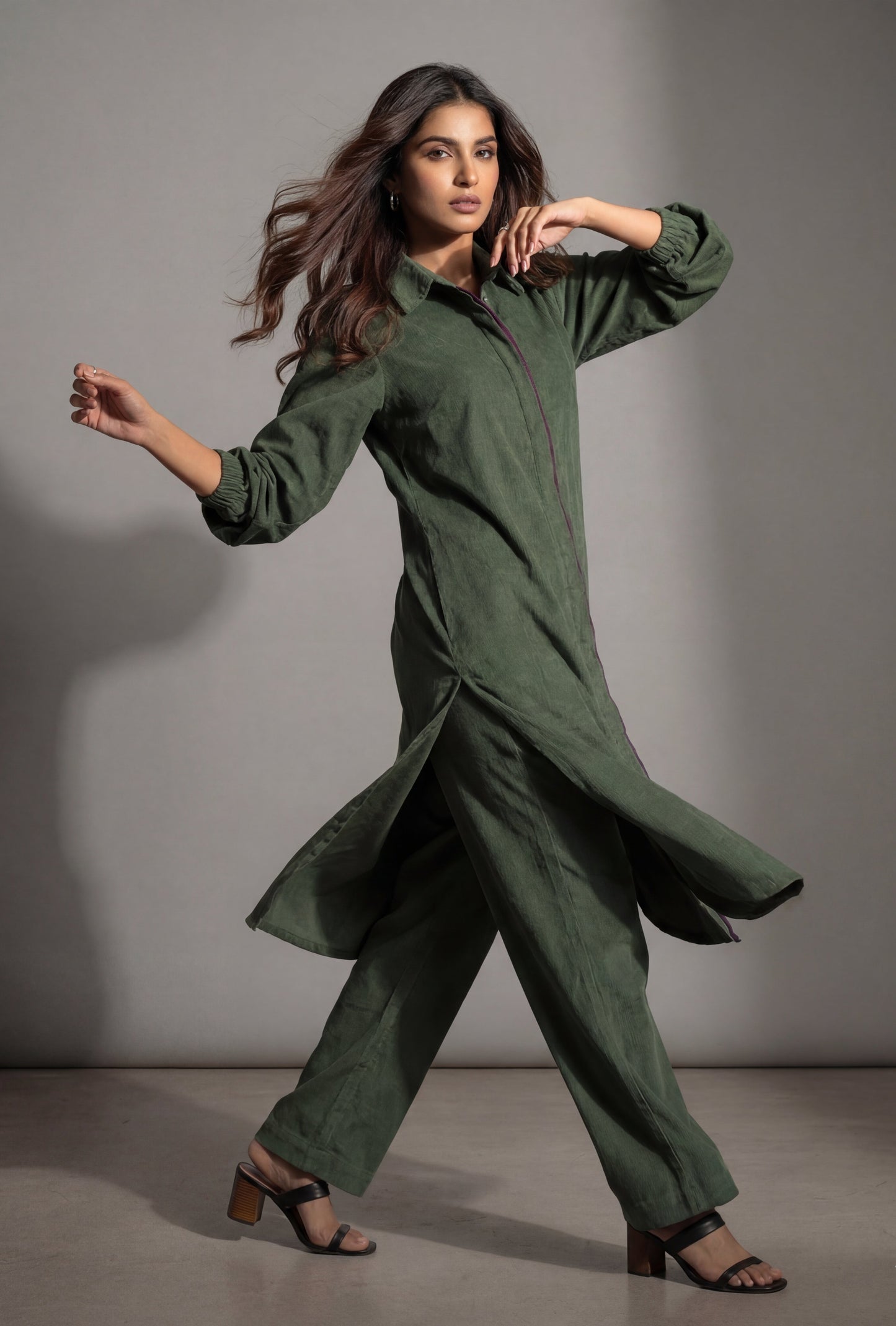 Olive Branch - Corduroy Winter Co-ord Set