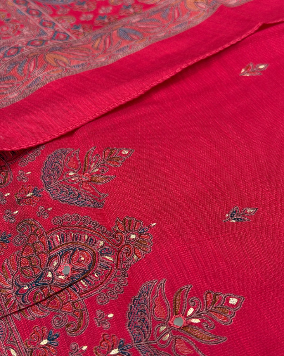 Reign Check – Cotton Khadi Silk Unstitched Suit Set