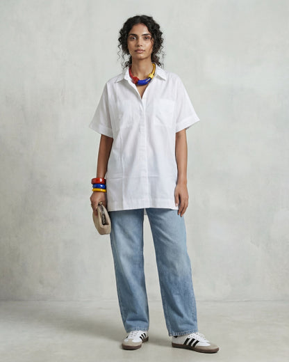 Nothing Extra - Relaxed Boxy Shirt