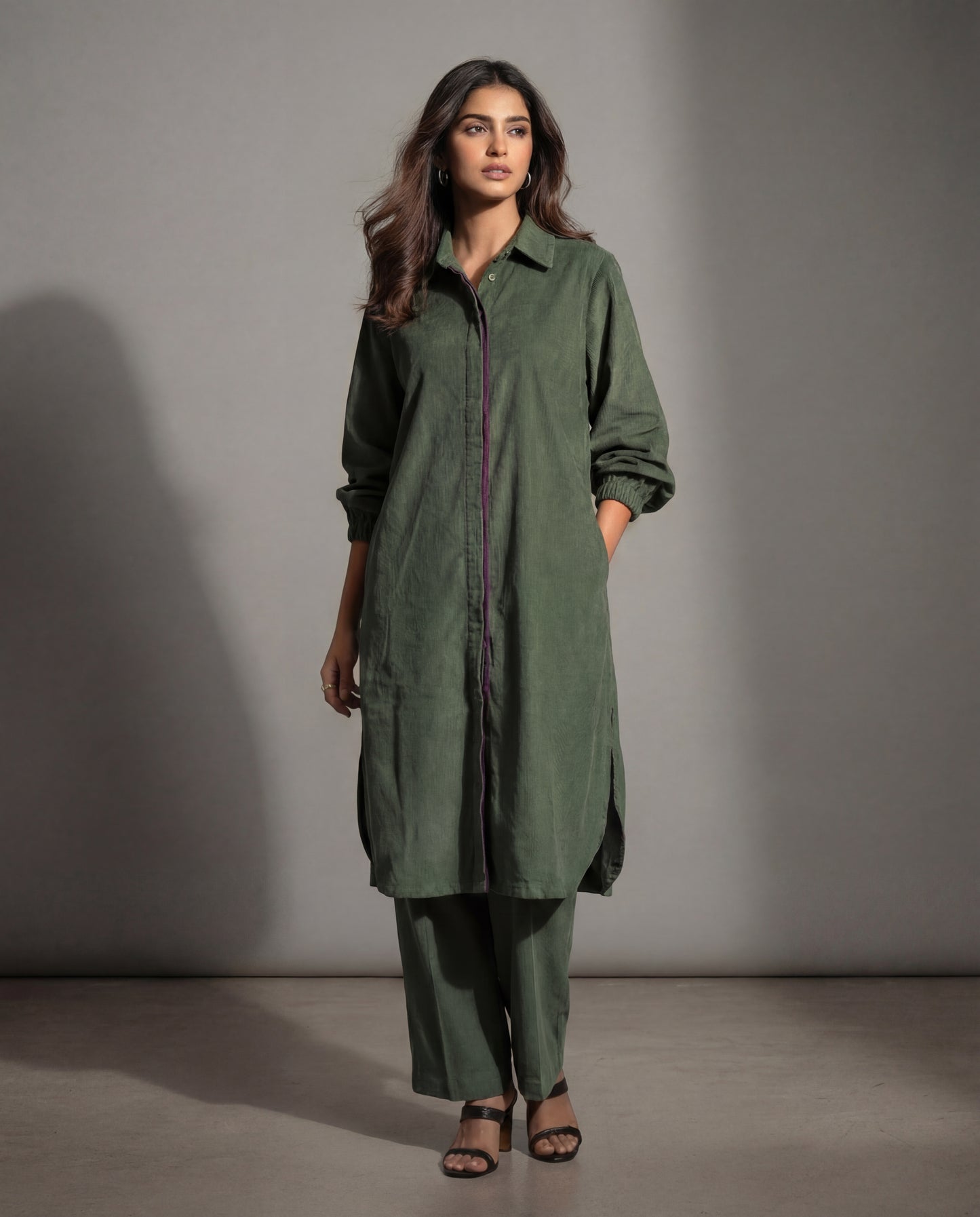Olive Branch - Corduroy Winter Co-ord Set