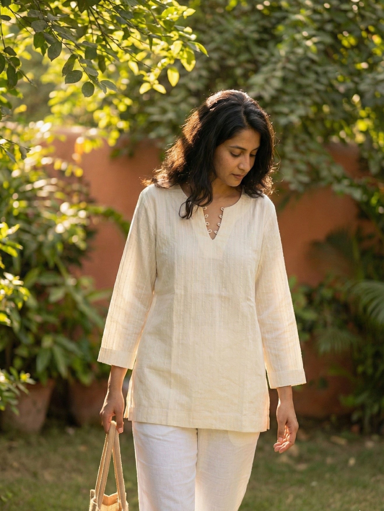 Subtlety - Relaxed Cotton Tunic