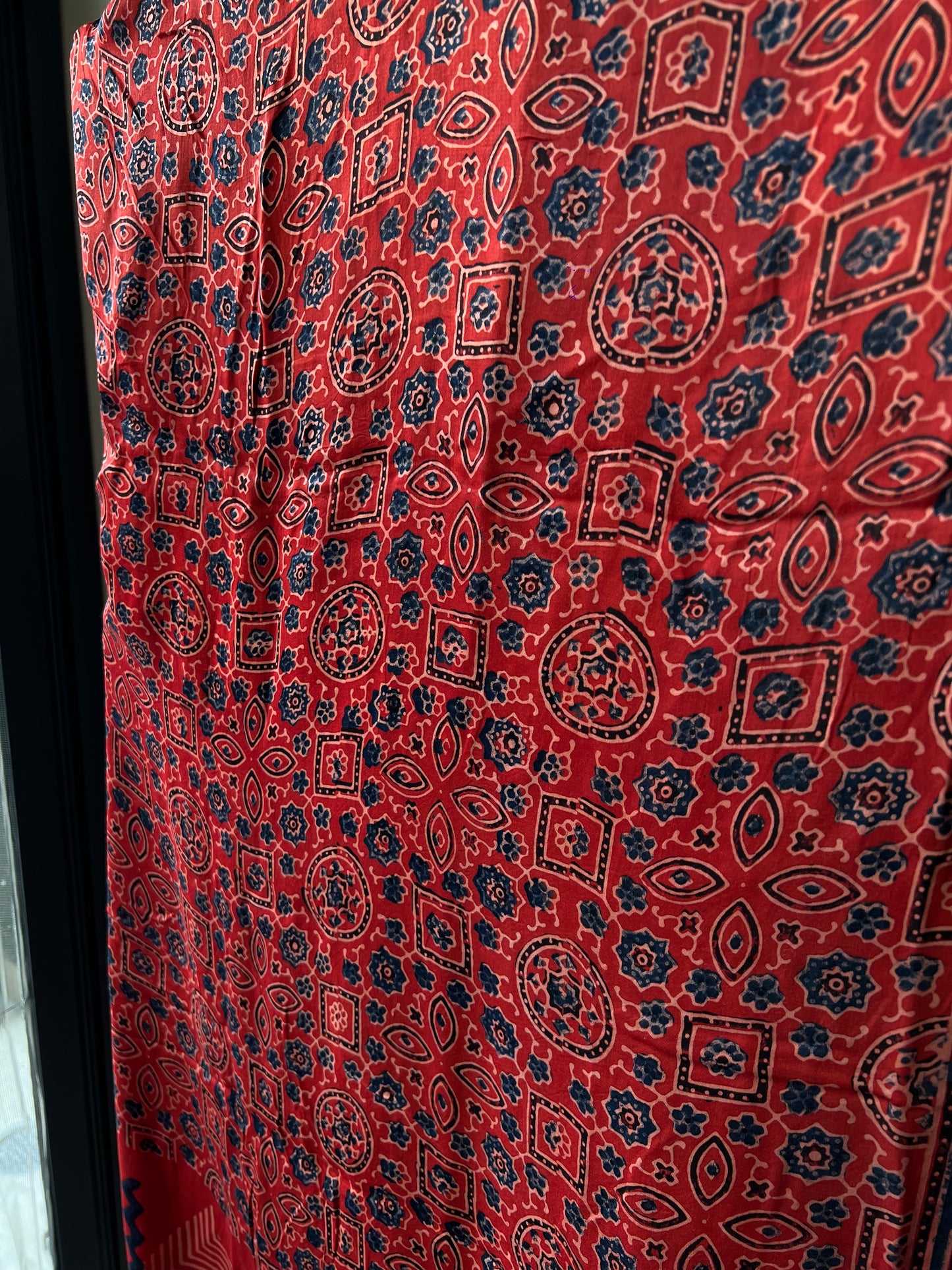 Sthir – Ajrakh Hand Block Modal Saree