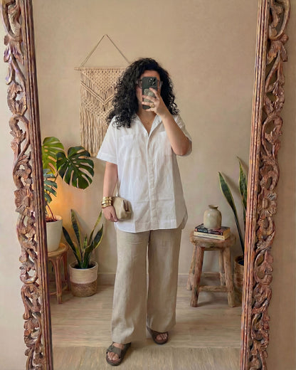 Nothing Extra - Relaxed Boxy Shirt