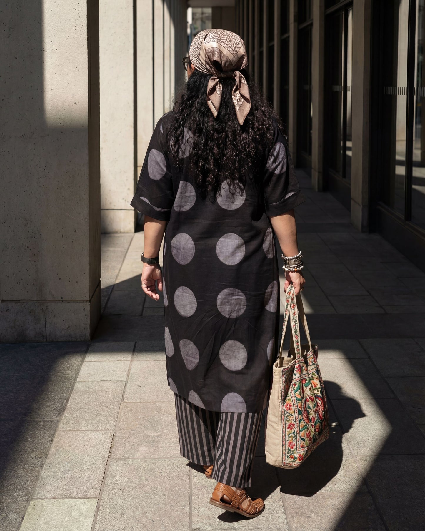 Tonight, Maybe - Cotton Bagru Kurta Set