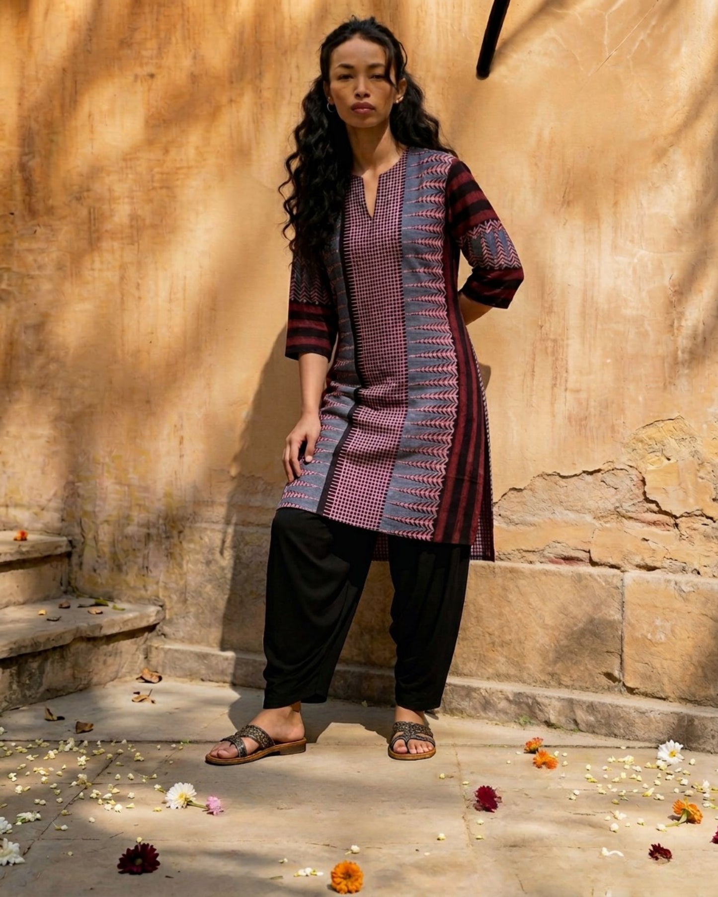 Kutch Archive - Cotton Ajrakh Kurti Fabric