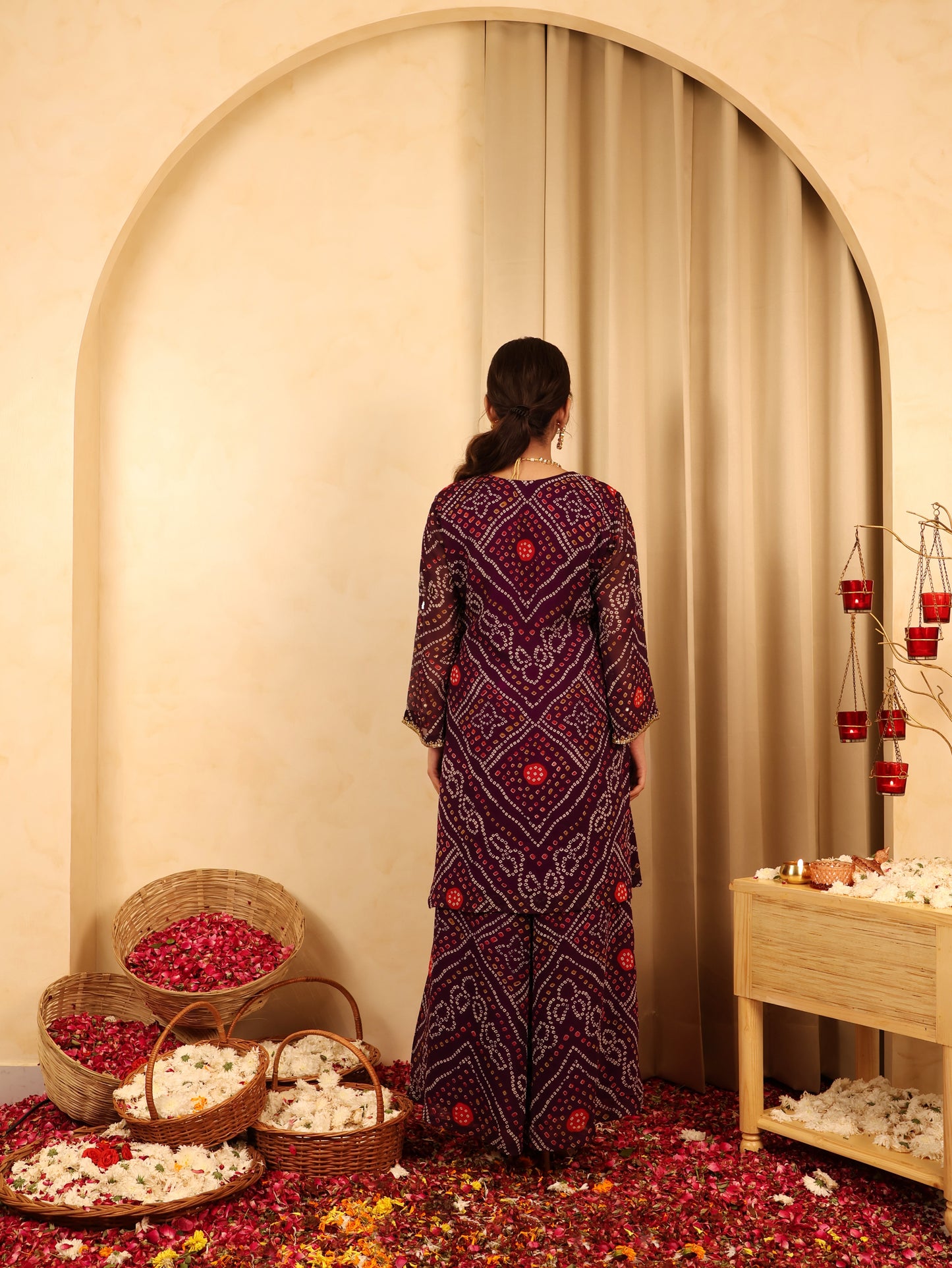 Shade & Seek - Bandhani Embroidered Coord Set