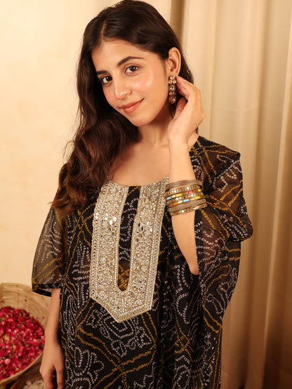 See-sha - Bandhani Kaftan