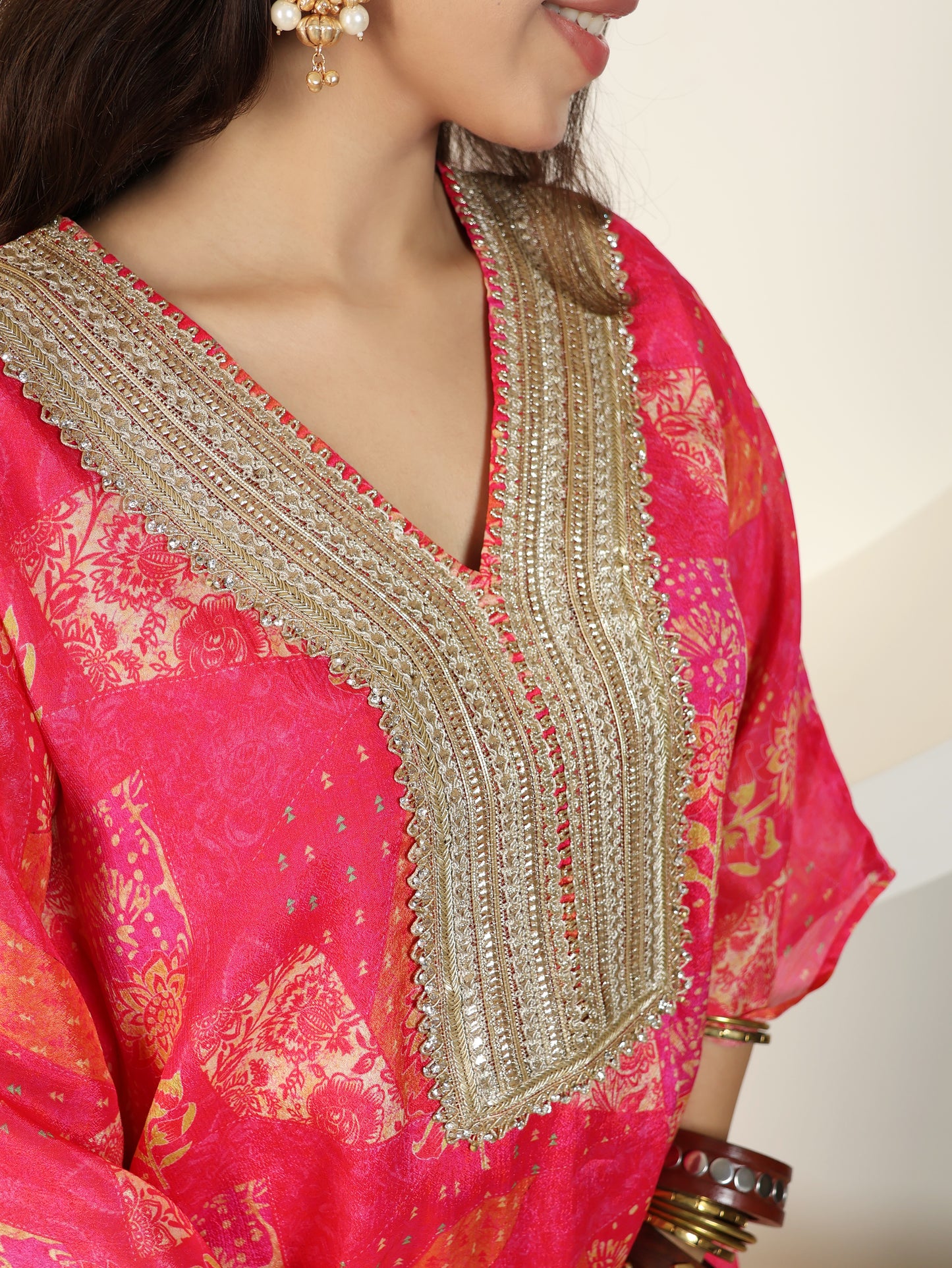 Glow Motion Kaftan Set