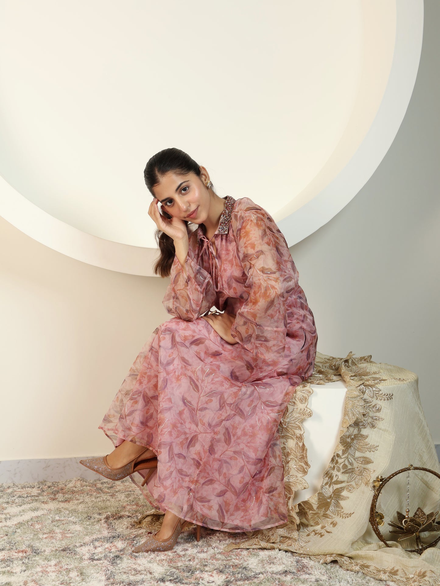 Soft Serve - Organza Maxi Dress