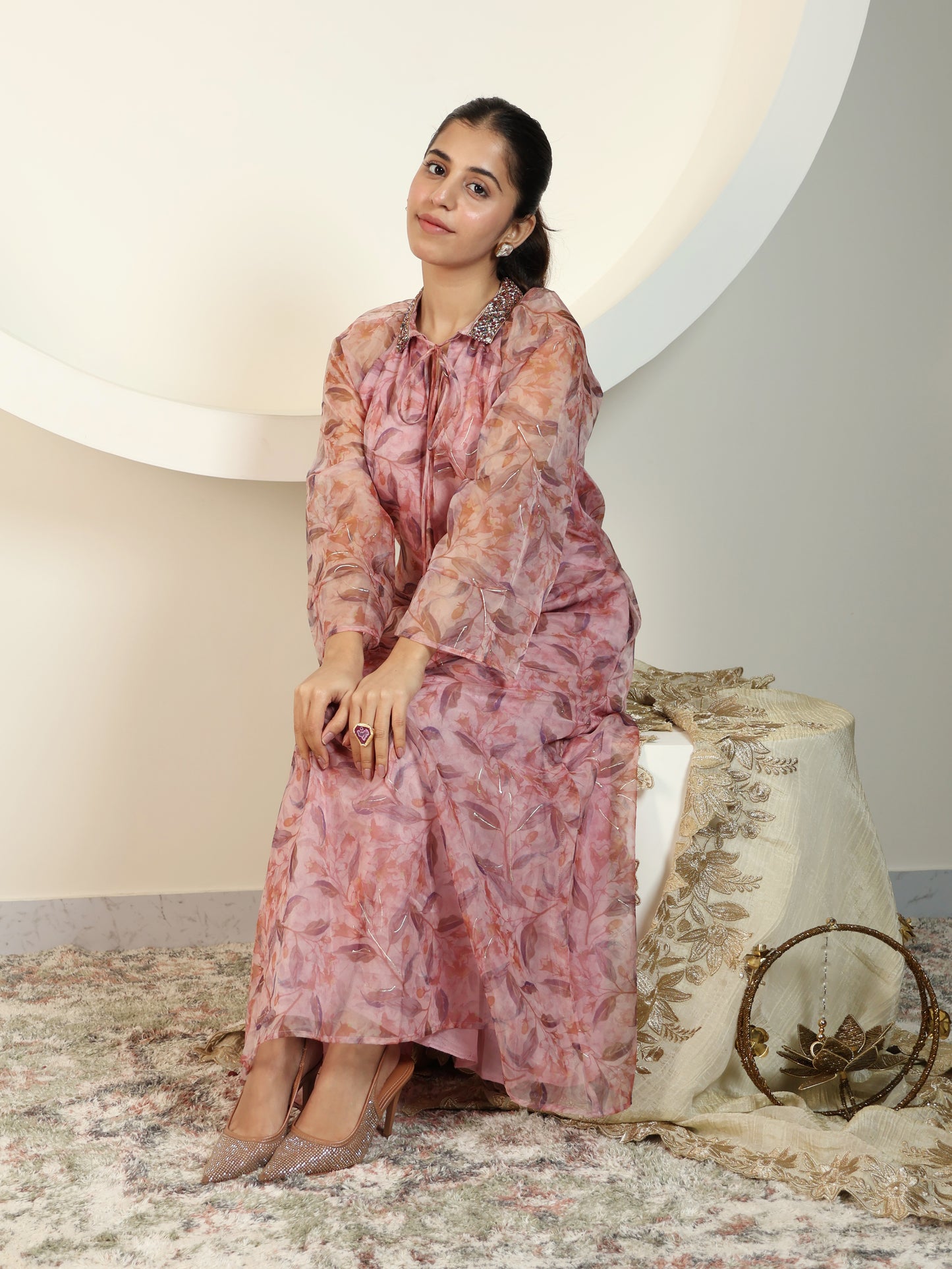 Soft Serve - Organza Maxi Dress