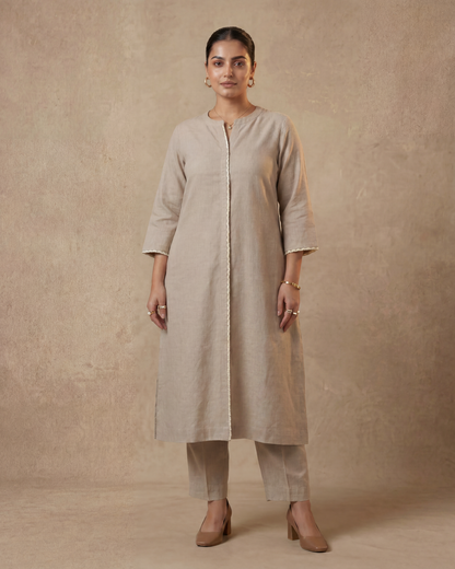 Bread & Butter - Linen Kurta Set