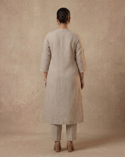 Bread & Butter - Linen Kurta Set