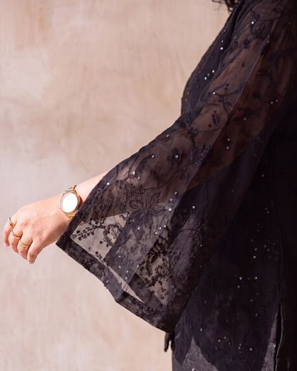 Hold Court - Festive Georgette Co-ord Set