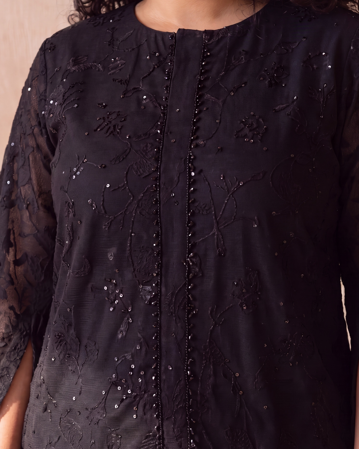 Hold Court - Festive Georgette Co-ord Set